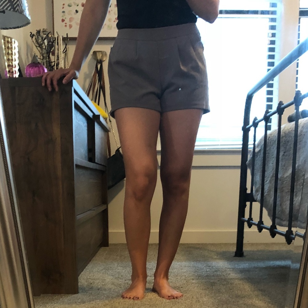 Gray Mossimo Dressy Shorts